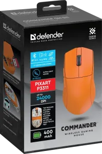 Defender - Bezdrátová herní myš Commander GM-511