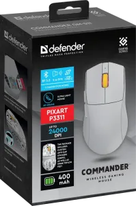 Defender - Bezdrátová herní myš Commander GM-511