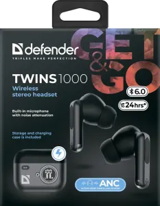 Defender - Bezdrátová souprava Twins 1000