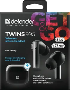 Defender - Bezdrátová souprava Twins 995
