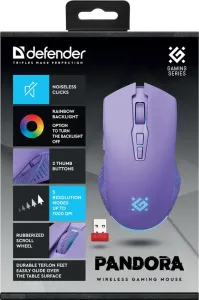 Defender - Bezdrátová herní myš Pandora GM-502