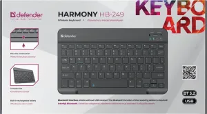 Defender - Bezdrátová klávesnice Harmony HB-249
