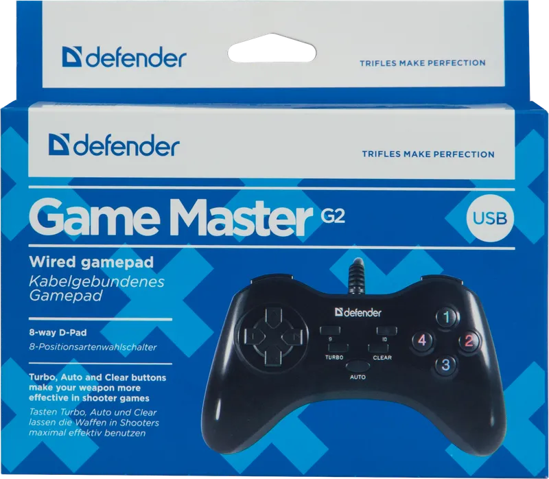 Defender - Drátový gamepad GAME MASTER G2