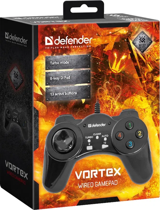 Defender - Drátový ovladač Vortex