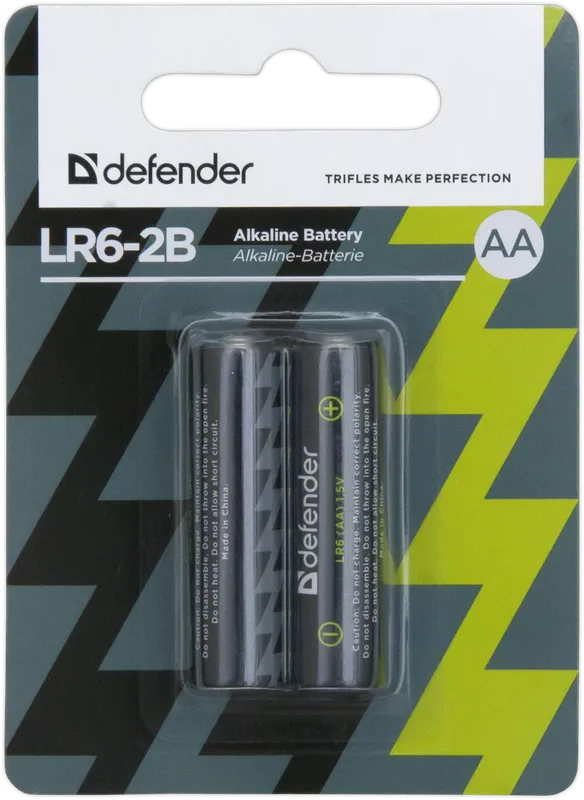 Defender - Alkalická baterie LR6-2B