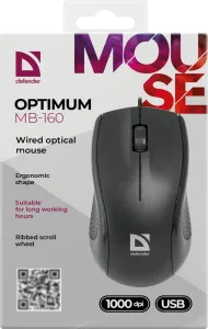 Defender - Kabelová optická myš Optimum MB-160
