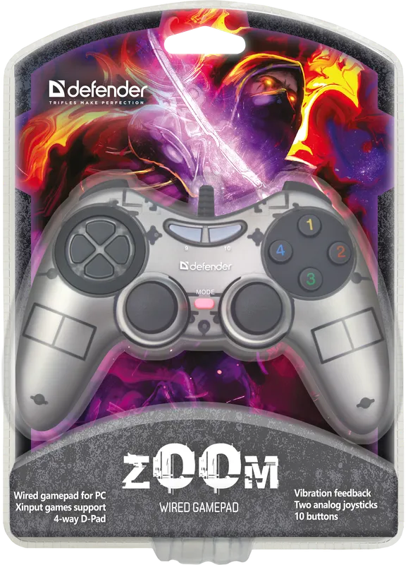 Defender - Drátový gamepad Zoom