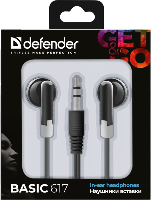Defender - Sluchátka do uší Basic 617