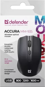 Defender - Bezdrátová optická myš Accura MM-935
