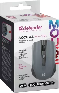 Defender - Bezdrátová optická myš Accura MM-935