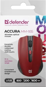 Defender - Bezdrátová optická myš Accura MM-935