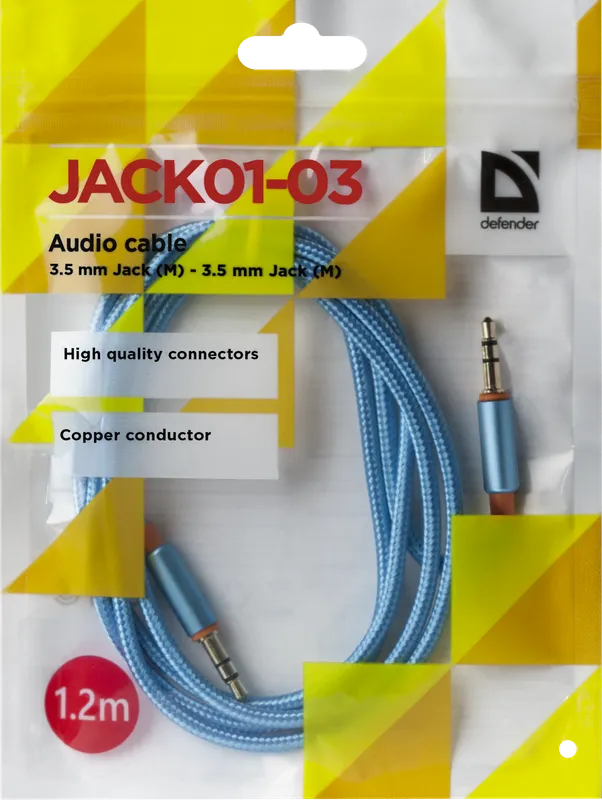Defender - Audio kabel JACK01-03