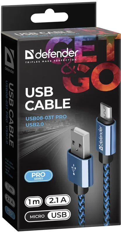 Defender - USB kabel USB08-03T PRO USB2.0