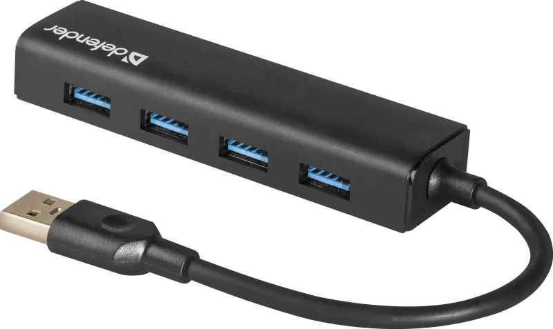 Defender - Univerzální USB rozbočka Quadro Express