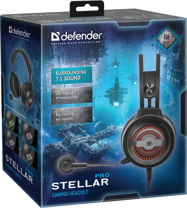 Defender - Herní sluchátka Stellar Pro
