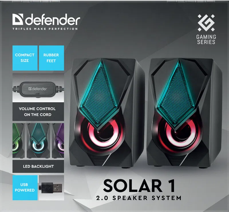 Defender - 2.0 Reproduktorový systém Solar 2