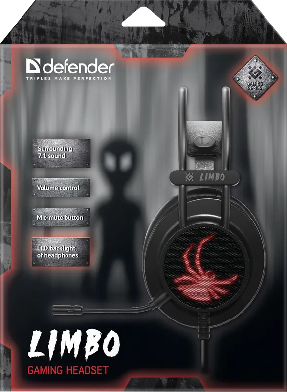 Defender - Herní sluchátka Limbo