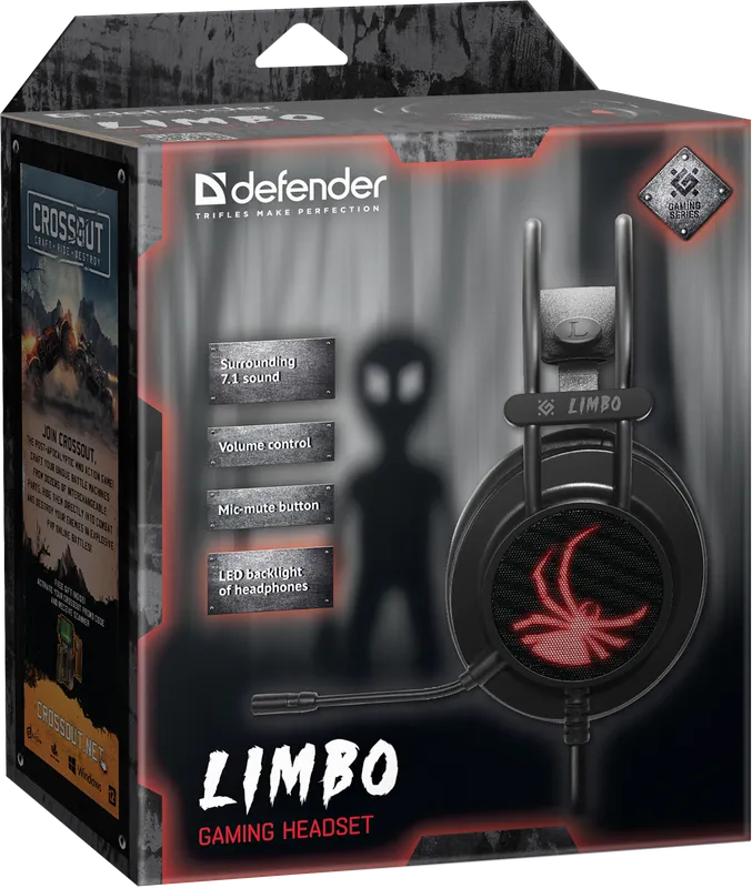 Defender - Herní sluchátka Limbo