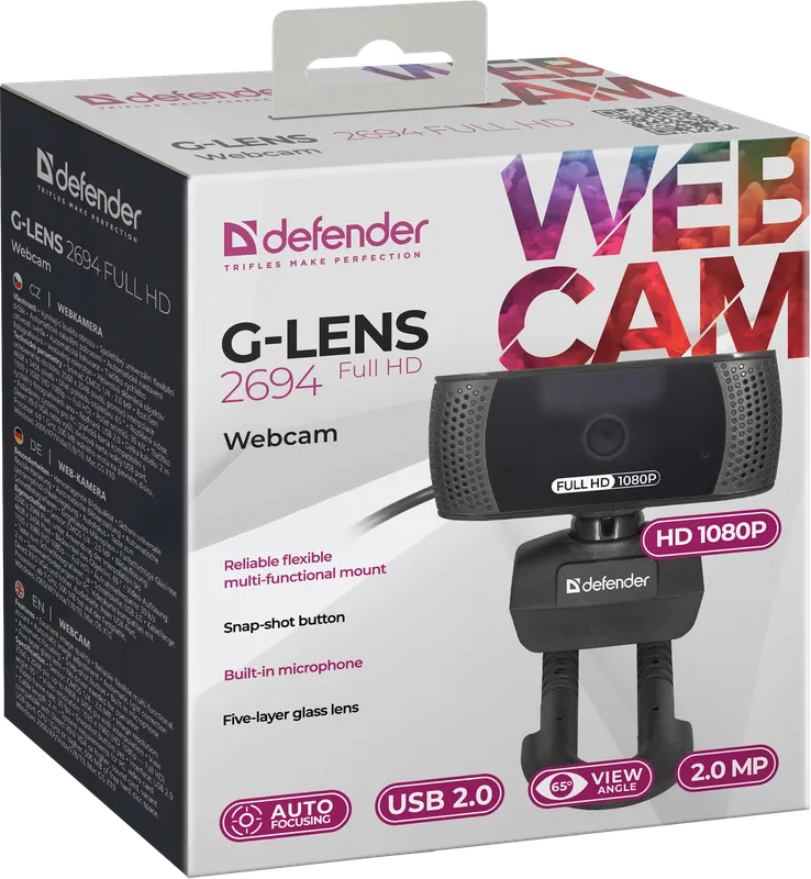 Defender - Webová kamera G-lens 2694 Full HD