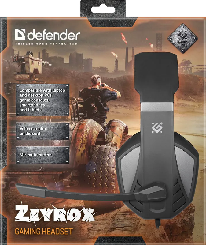 Defender - Herní sluchátka Zeyrox