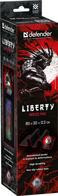 Defender - Herní podložka pod myš Liberty