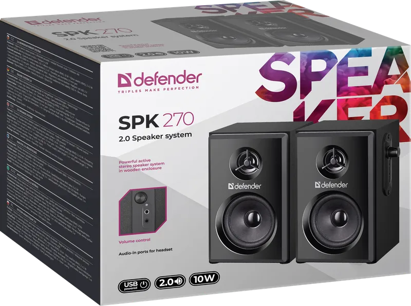 Defender - Systém reproduktorů 2.0 SPK 270