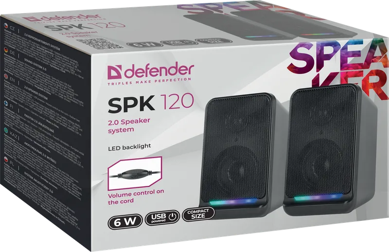 Defender - Systém reproduktorů 2.0 SPK 120