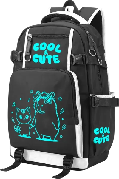Defender - Backpack for school and leisur Glowy